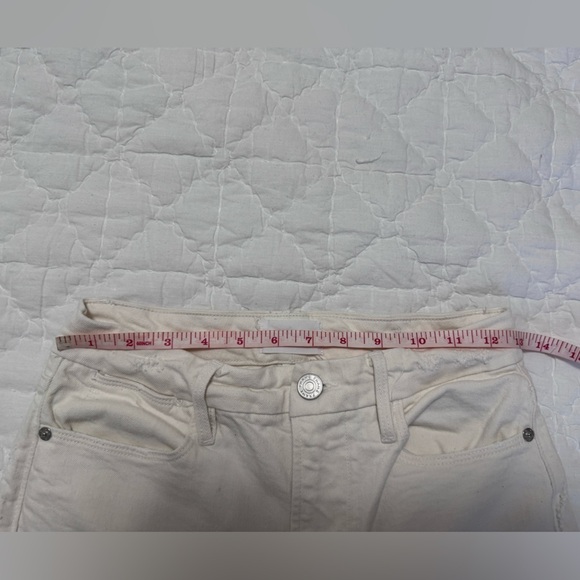 FRAME High Waist Straight Cotton Jeans in Size 26 - Picture 5 of 17